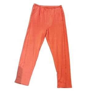 Xírena Cozy Fleece Sweatpants Pink Clay Color in Medium Made in USA